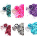 Cracked Ice Nail Art Glitter FlakesPack 6 Colours(SBlue+Opal+HSilver+Red+Pink+Purple)