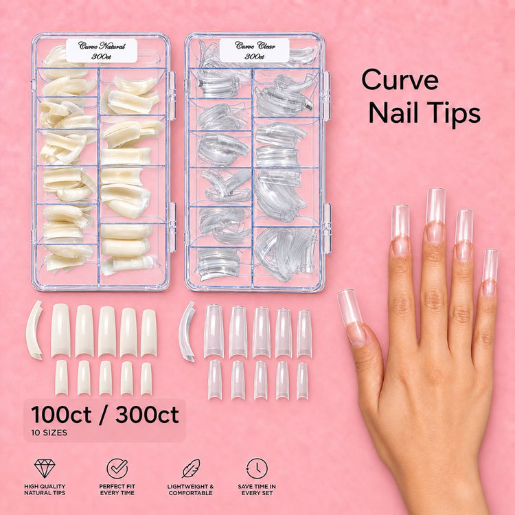 Curve Nail Tips
