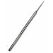 Stainless steel cuticle detail tool with fine loop tip, dual-ended design and textured grip handle