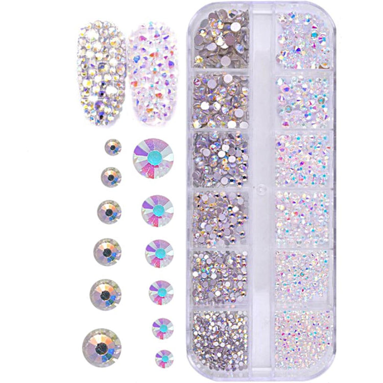 Decoration 3D Nail Art Rhinestones TrayRT 02