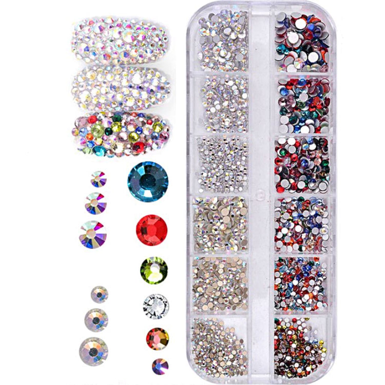 Decoration 3D Nail Art Rhinestones TrayRT 05