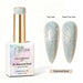 Nail Success Australia Diamond Dust holographic gel polish with top coat and matte top coat swatches