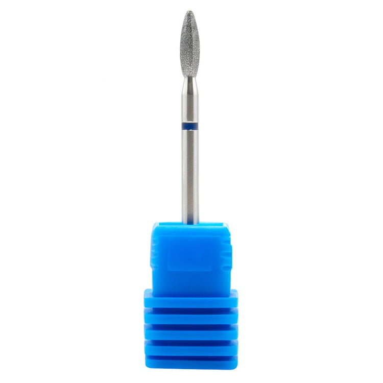 Diamond flame nail drill bit 8mm for e-file cuticle cleaning and sidewall refining – NSI Australia