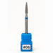 Diamond tapered cone nail drill bit #06 with blue band, in blue holder - NSI Australia