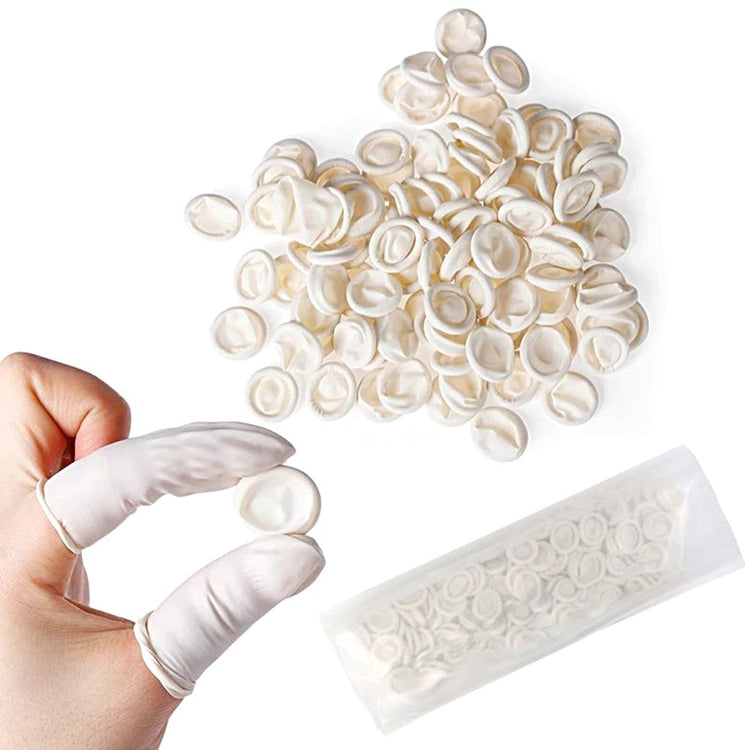 Disposable Latex Finger Cots 200pcs Bag