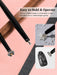 Black double-ended stick and flower cat-eye magnet tool with an easy-grip pen design for magnetic gel polish nail art – Nail Success Australia