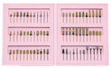 Tungsten carbide nail drill bits professional kit with assorted bits and brush attachments in pink storage case, NSI Australia