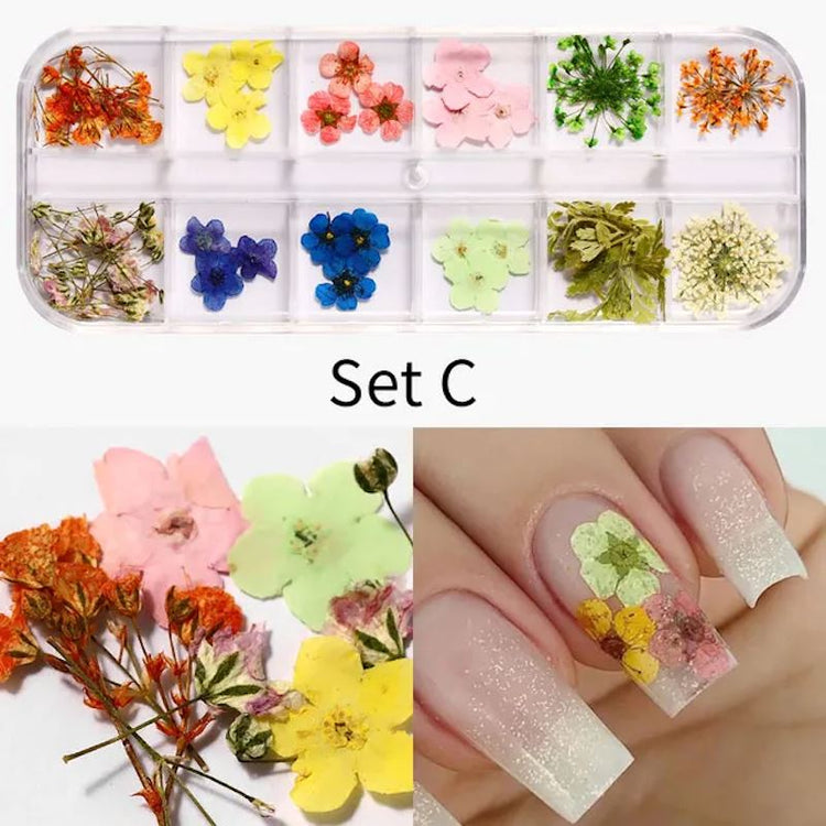 Dry Flowers TrayTray-Set C