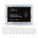 Nail Success Australia Dual Form PolyExtend Square Tips 120pcs case with tips lined up by size