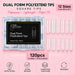 Nail Success Australia Dual Form PolyExtend square tips, 120pcs in 12 sizes from 0 to 11