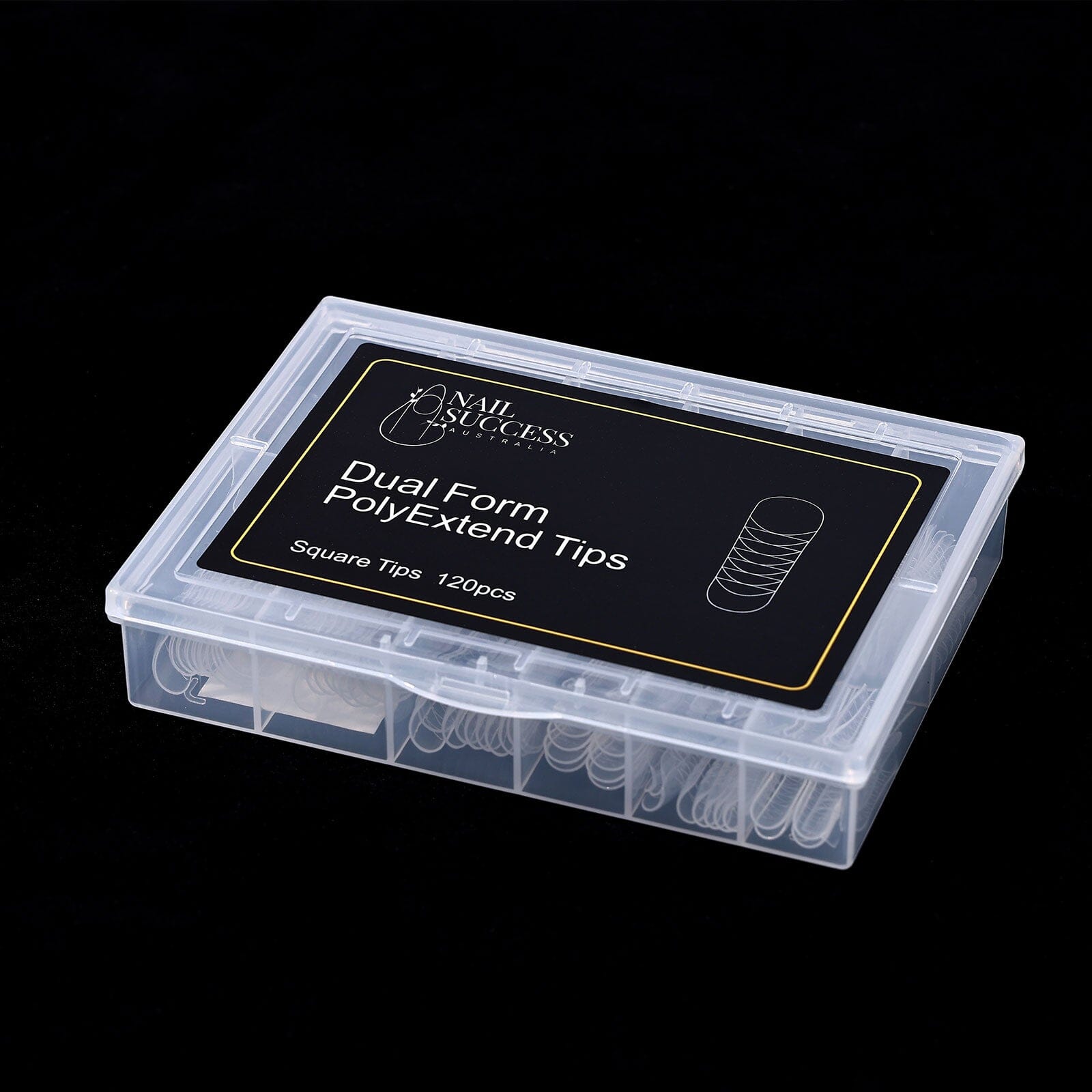 Dual Form PolyExtend Tips 120pcs