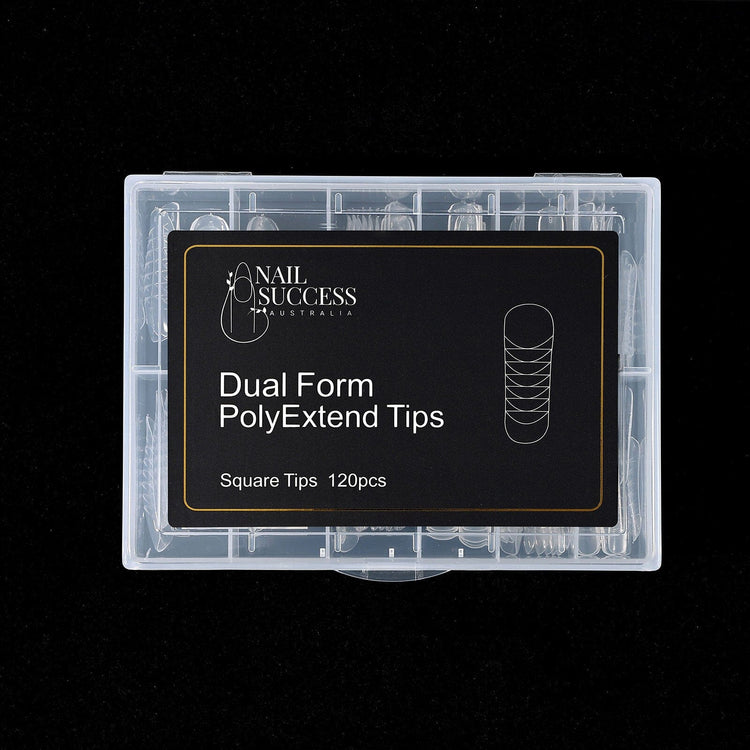 Dual Form PolyExtend Tips 120pcs