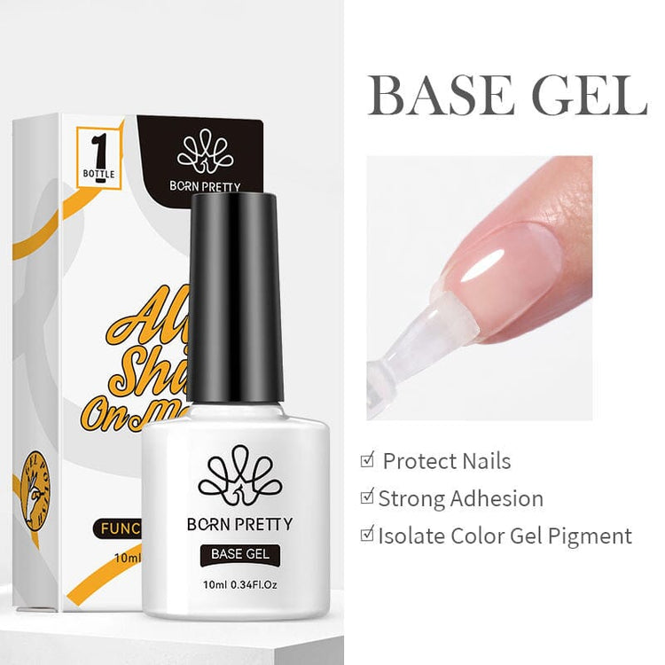 Duo Pack - Base Coat + Super Top Coat Born Pretty 10ml
