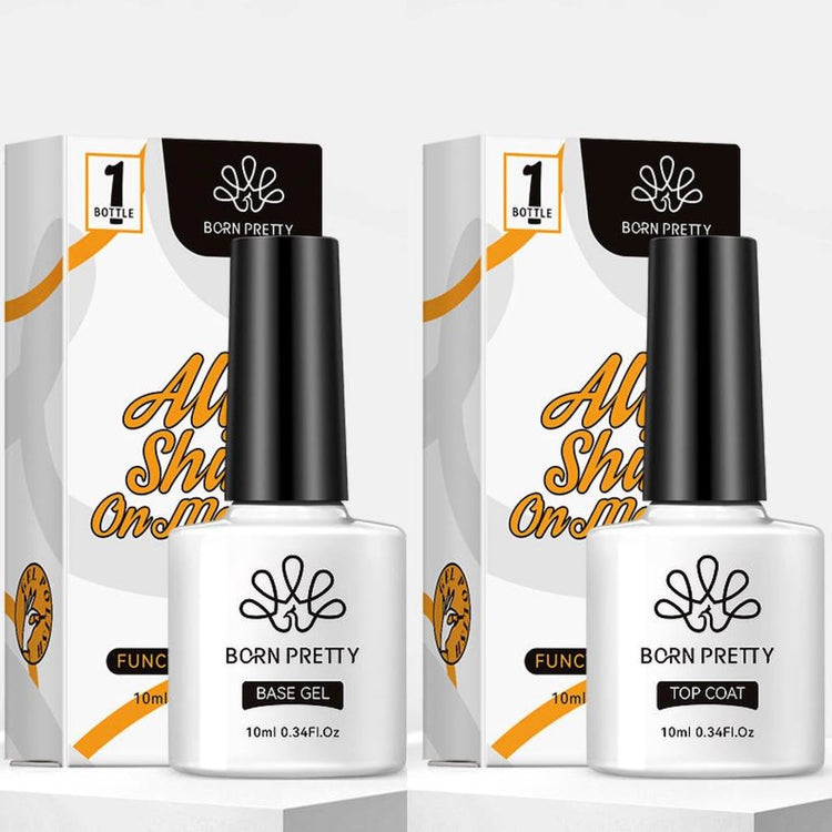 Duo Pack - Base Coat + Super Top Coat Born Pretty 10ml