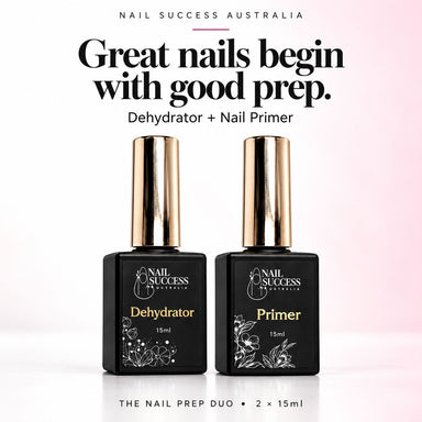 Dehydrator and Nail Primer prep duo: great nails begin with good prep