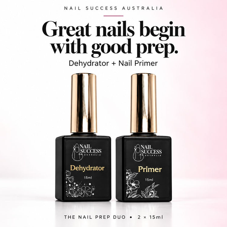 Dehydrator and Nail Primer prep duo: great nails begin with good prep