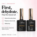 Step 1 Nail Dehydrator cleans the nail surface and prepares natural nails, HEMA-free, brush on and air dry