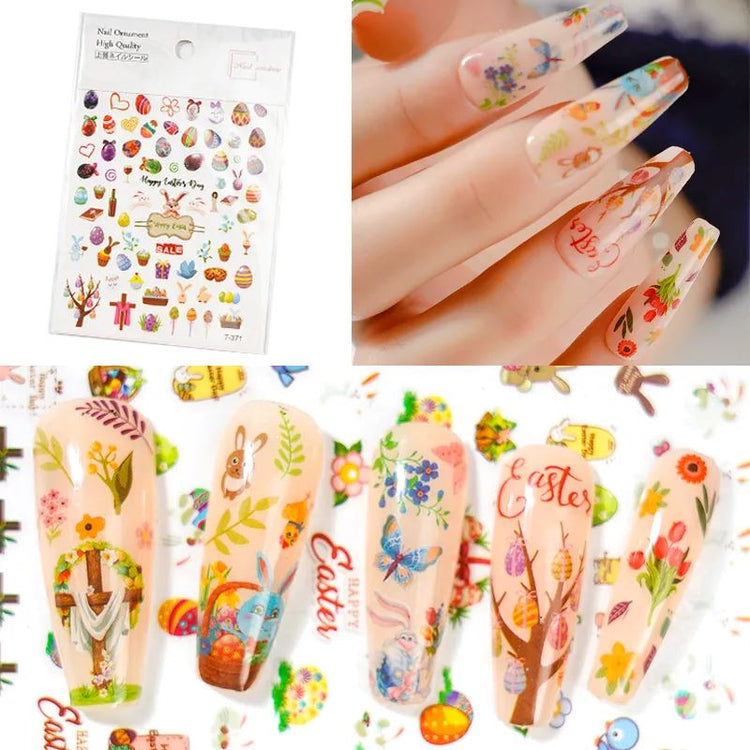 Easter Nail Art Sticker - NSI Australia