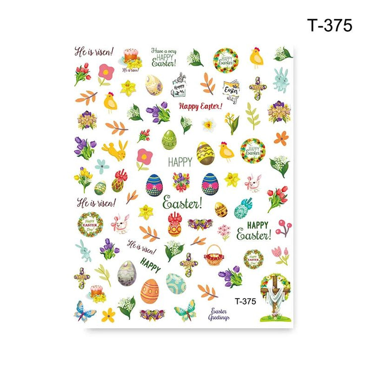 Easter Nail Art Sticker - NSI Australia