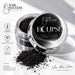 Nail Success Australia ECLIPSE silver pigment jar with black powder and approved lid label, highlighting temperature-changing colour and creative nail designs.
