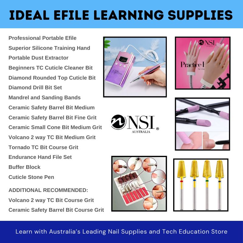 Efile & Hand File Entirety Nail Course Online | NSI Nails — NSI Australia