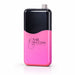 Pink and black portable electric nail file control box by Nail Success Australia on a plain background