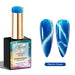Electric ocean gel polish cat eye gel polish NSI Australia