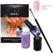 UV gels, Essential Bond, Cleanse, pro sculpting brush and “Pretty in Pink” swatch