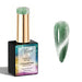 Nail Success Australia Emerald Pulse green Diamond Cat Eye gel polish with magnetic shimmer swatch, HEMA- and TPO-free, 13 ml