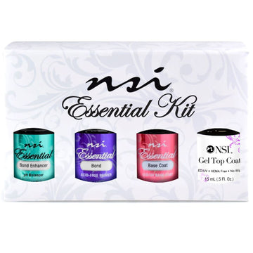 ESSENTIAL KIT (Bond-Enhancer + Primer + Base-Coat + Top-Coat)