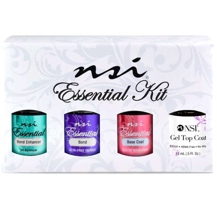 UV Base Coat, and No-Wipe Gel Top Coat (15 mL)