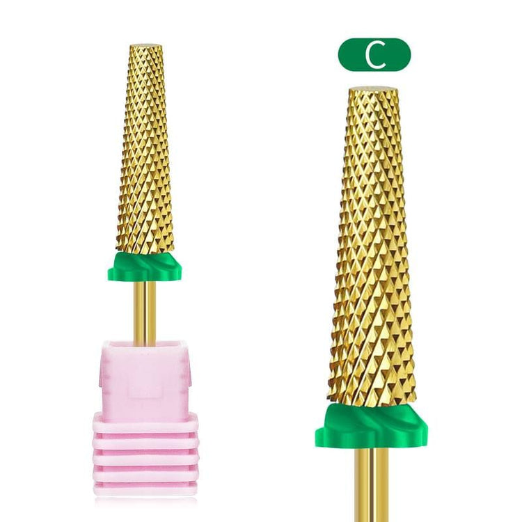 Extra Long Cone Tungsten Carbide Nail Drill BitCoarse