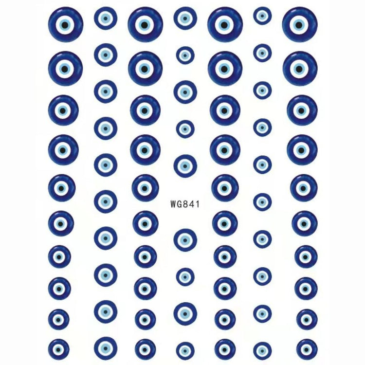 Eye Pattern Nail Art Sticker