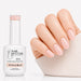First Blush Rubber Base Gel - natural nail result on hand