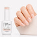 First Blush Rubber Base Gel - natural nail result on hand