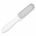 Nail Success Australia white washable pedicure foot file with textured exfoliating pad and ergonomic easy-grip handle