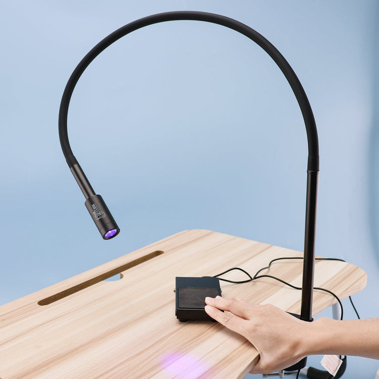 Foot Pedal Gel X LED Flash Cure Nail Lamp