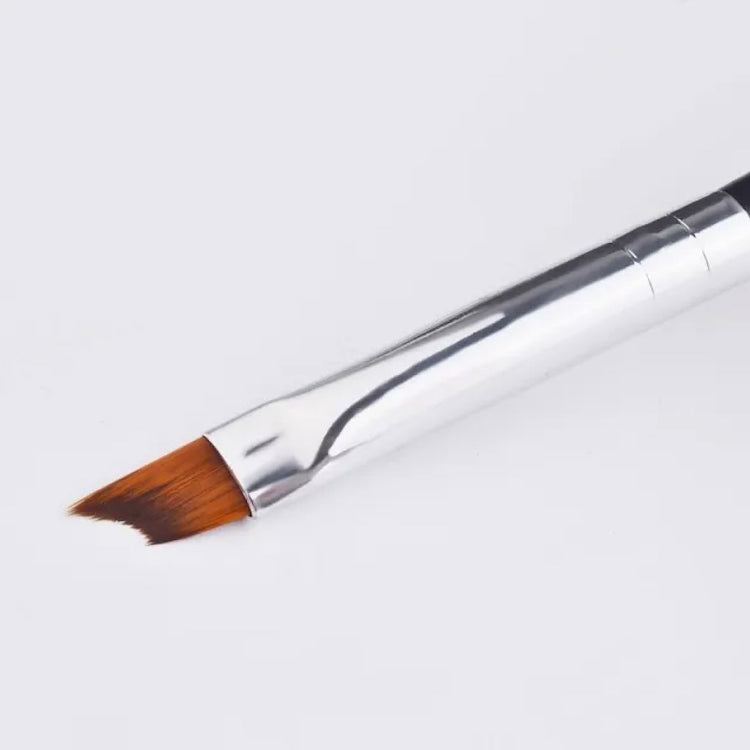 French smile line nail brush with angled bristles — NSI Australia