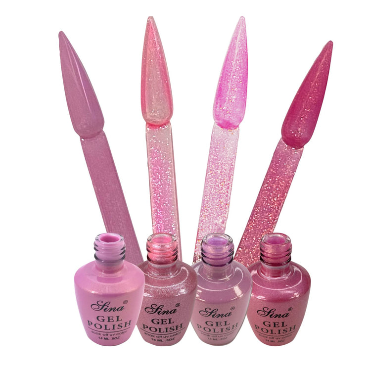 Gel Polish Collection 4 Colours SINAGP-43+98+99+120