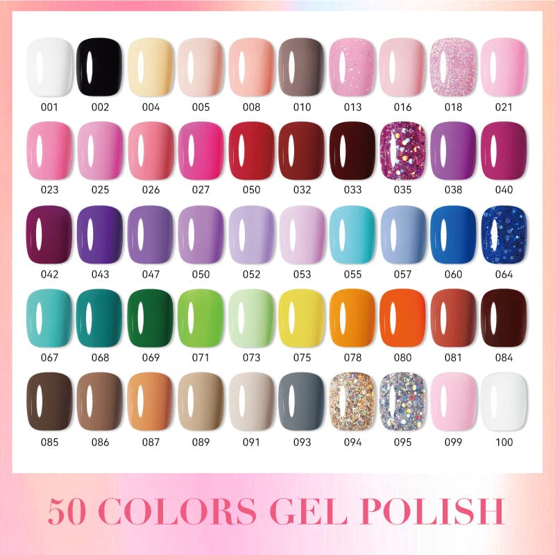 Gel Polish Colours Hema Free Nail Success 15ml Collection