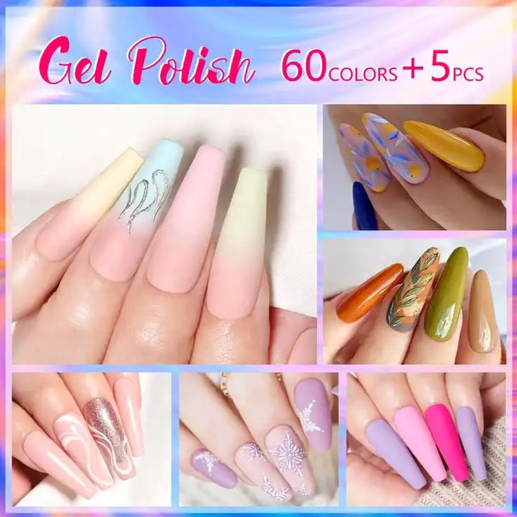 Gel Polish Kit 60 Colours BORN PRETTY - All Shine On Me