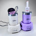 Gel Warmer & Cooler Pro—NSI Australia white dual-temperature plate for gel polish bottles; warms or cools before application