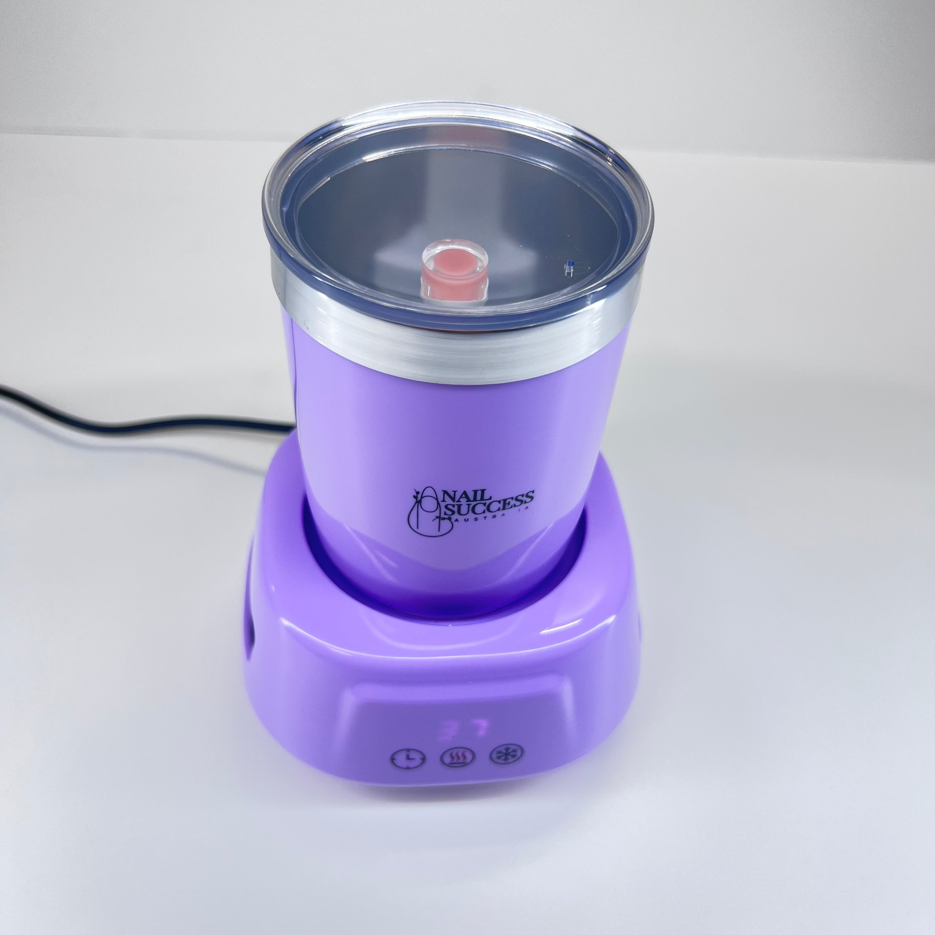 cool gel polish bottles; LED display