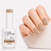 Gilded Rubber Base Gel - natural nail result on hand