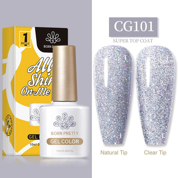 Glitter Gel Polish Colours BORN PRETTYCG101