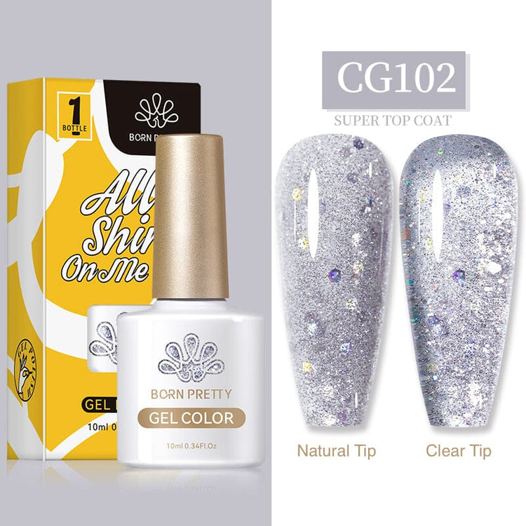 Glitter Gel Polish Colours BORN PRETTYCG102