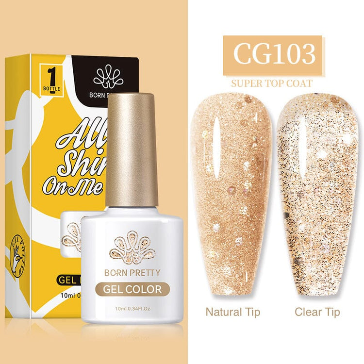 Glitter Gel Polish Colours BORN PRETTYCG103