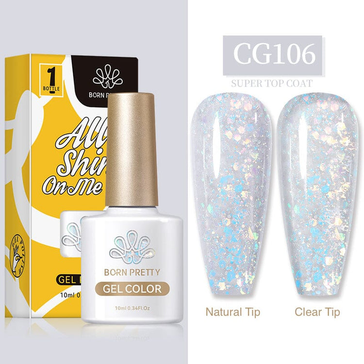 Glitter Gel Polish Colours BORN PRETTYCG106