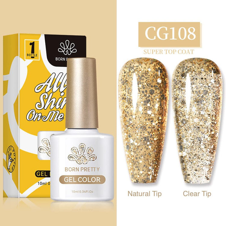 Glitter Gel Polish Colours BORN PRETTYCG108