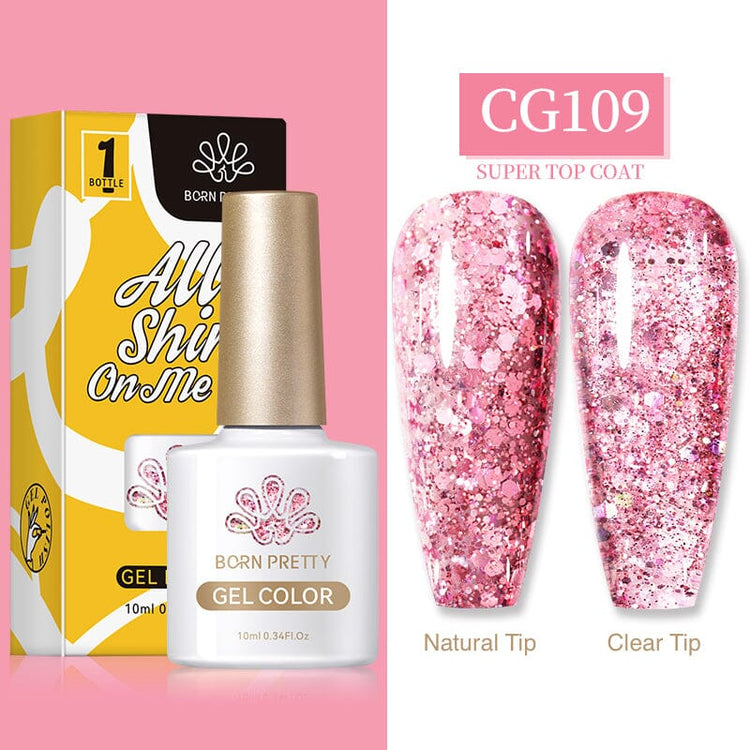 Glitter Gel Polish Colours BORN PRETTYCG109